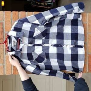 Natural Reflections Plaid Button-Up Shirt